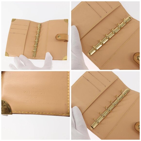 LOUIS VUITTON Multicolor Agenda PM Day Planner Cover Black R20895 LV Auth BA6675 - Picture 15 of 16